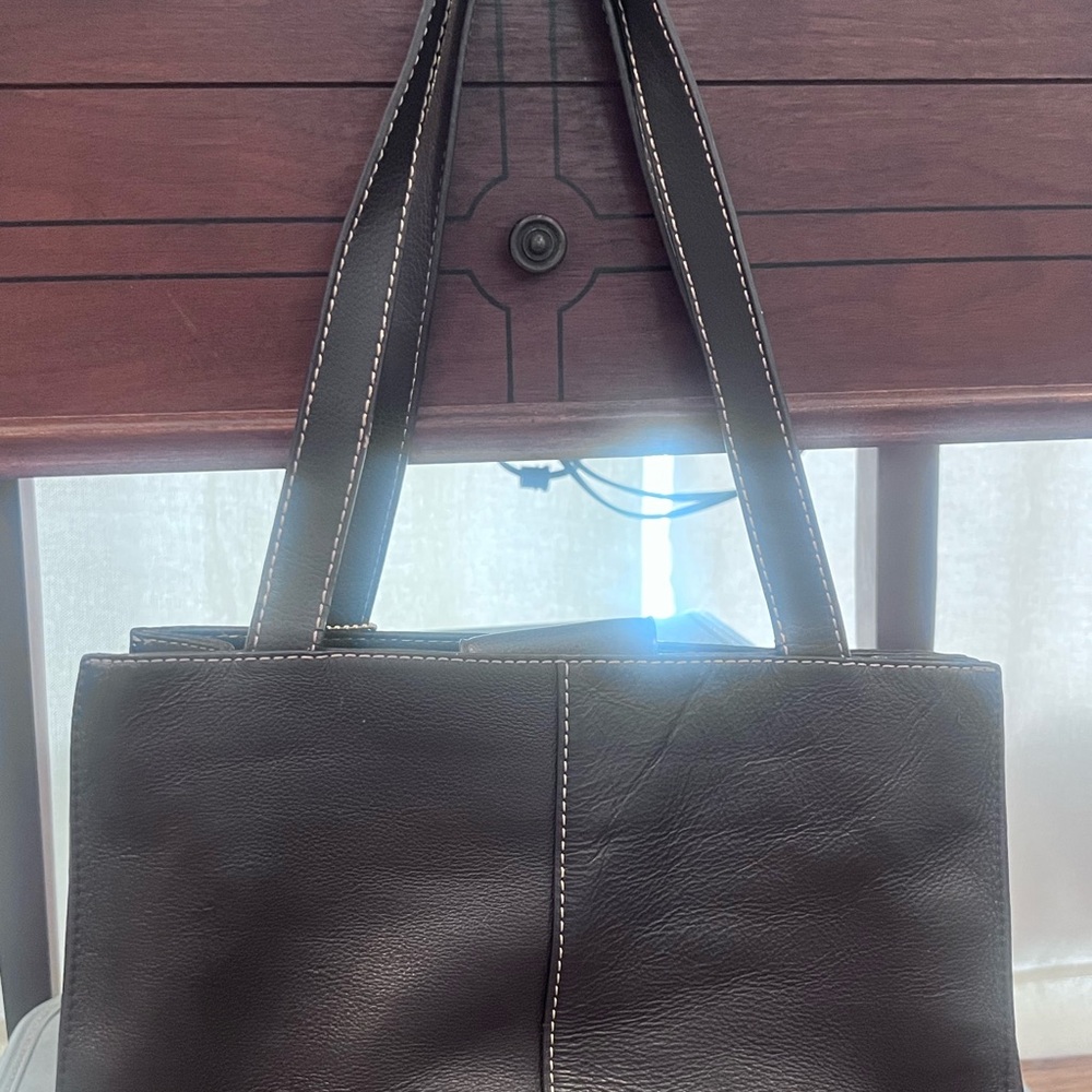 The Sak Original Patchwork Colored Leather Tote - image 6